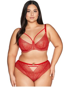 Бюстгальтер полумягкий Ava CROWN 2127 PU Red, Цвет: красный, Размеры: 70I, изображение 5