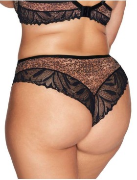 Трусы бразилиана Ava WILD 2132 brazilian Black Panther, Цвет: леопард, Размеры: S, изображение 2