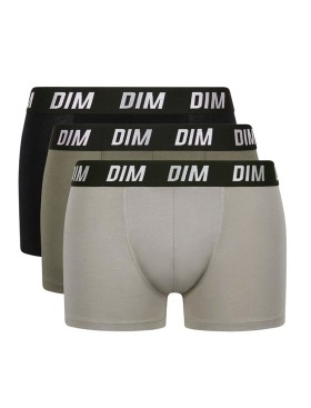 Упаковка мужских боксеров (3 шт) Dim 0DA8/3 черный/оливковый/серый, Цвет: черный/оливковый/сер, Размеры: M, изображение 2