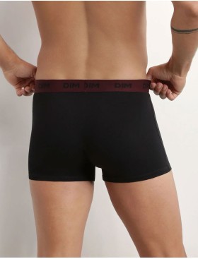 Черные мужские трусы в наборе (3 шт) Dim 005D/3 мимоза/карат/бетон, Цвет: черный (мимоза/карат/бетон), Размеры: S, изображение 3