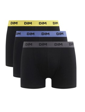 Черные мужские трусы в наборе (3 шт) Dim 005D/3 хлопья/зола/виноград, Цвет: черный (хлопья/зола/, Размеры: S, изображение 2