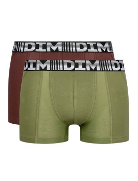 Мужские боксеры в наборе (2 шт) Dim 01N1 шоколадный/хаки, Цвет: шоколадный/хаки, Размеры: L, изображение 2