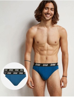 Набор мужских трусов (2 шт) Dim 0DA9 синий/серый, Цвет: синий/серый, Размеры: S