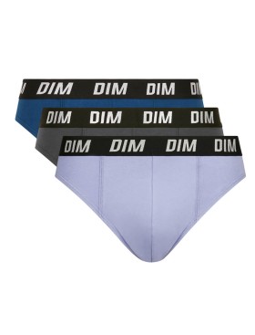 Трусы слипы в наборе (3 шт) Dim 0DA9/3 темно-синий/синий/серый, Цвет: темно-синий/синий/се, Размеры: M, изображение 2