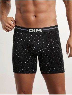 Мужские боксеры Dim 0DCE черный набивной, Цвет: черный набивной, Размеры: L