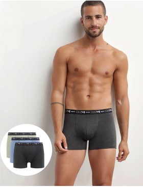 Набор мужских боксеров (3 шт) Dim 6596/3 зеленый/синий/черный, Цвет: зеленый/синий/черный, Размеры: L