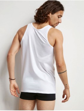 Майки мужские в упаковке (2 шт) Dim SPORT 0DAC белый, Цвет: белый/белый, Размеры: L, изображение 2