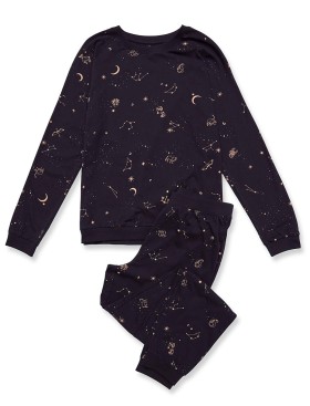 Пижама из хлопка Esotiq 42082 JOURNEY, Цвет: сине-черный, Размеры: L, изображение 7