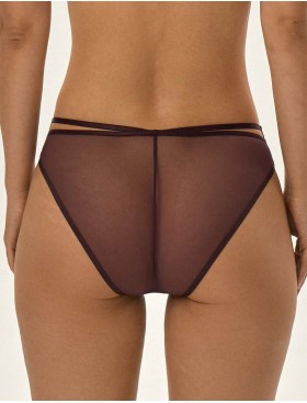 Трусики слипы Esotiq 41726 OVA шоколадный, Цвет: шоколадный, Размеры: XL, изображение 2
