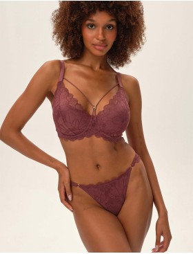 Кружевные трусики Esotiq 41744 OATH лиловый, Цвет: лиловый, Размеры: S, изображение 3