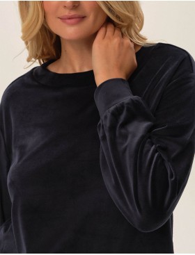 Комплект из велюра Esotiq 42088 JAZZY графит, Цвет: графит, Размеры: S, изображение 4