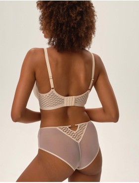 Трусы высокие слипы Esotiq OHARA 42177 пудровый, Цвет: пудровый, Размеры: L, изображение 5