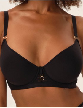 Бюстгальтер спейсер Esotiq OHARA 41739 черный, Цвет: черный, Размеры: 75G