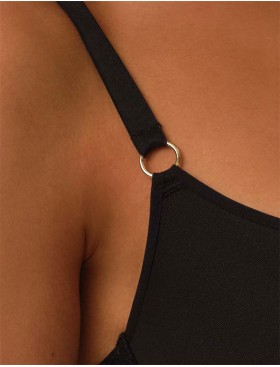 Бюстгальтер спейсер Esotiq OHARA 41739 черный, Цвет: черный, Размеры: 75G, изображение 4