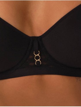 Бюстгальтер спейсер Esotiq OHARA 41739 черный, Цвет: черный, Размеры: 75G, изображение 5