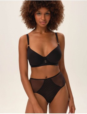 Бюстгальтер спейсер Esotiq OHARA 41739 черный, Цвет: черный, Размеры: 75G, изображение 6