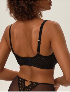 Бюстгальтер спейсер Esotiq OHARA 41739 черный, Цвет: черный, Размеры: 75G, изображение 2