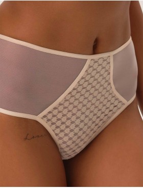 Трусы высокие слипы Esotiq OHARA 42177 пудровый, Цвет: пудровый, Размеры: L, изображение 3