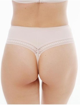Высокие стринги Honey H45-23-AS крем-брюле, Цвет: крем-брюле, Размеры: 7XL, изображение 2