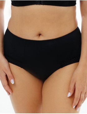 Высокие трусы слипы Honey H47-23-AK черный, Цвет: черный, Размеры: L