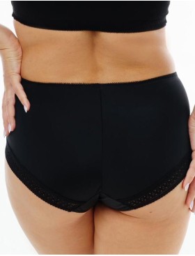 Высокие трусы слипы Honey H47-23-AK черный, Цвет: черный, Размеры: L, изображение 2