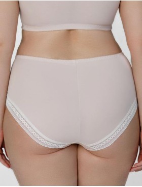 Высокие трусы слипы Honey H47-23-AK крем-брюле, Цвет: крем-брюле, Размеры: L, изображение 2
