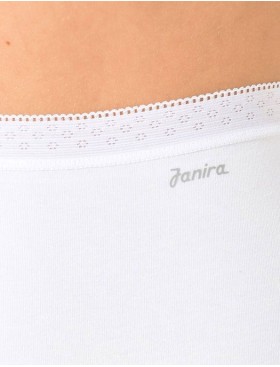 Набор трусов из хлопка (2шт) Janira PACK-2 MIDI ESENCIAL 1031481 blanco, Цвет: blanco (белый), Размеры: XL, изображение 3