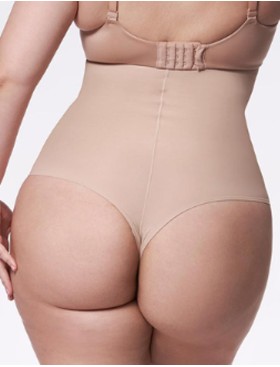 Трусы стринги корректирующие Julimex 275 STRINGI WYSOKA TALIA телесный, Цвет: телесный, Размеры: S, изображение 3