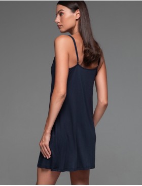 Короткая трикотажная сорочка Mia-Amore COURTNEY 5200, Цвет: темно-синий, Размеры: M, изображение 2