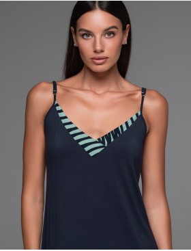 Короткая трикотажная сорочка Mia-Amore COURTNEY 5200, Цвет: темно-синий, Размеры: M, изображение 4