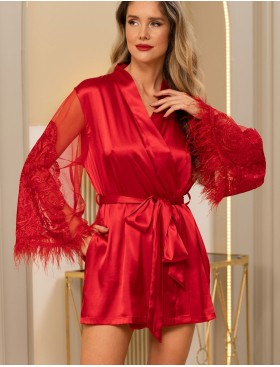 Комплект-тройка из шелка Mia-Amore MARJORY 3967 красный, Цвет: красный, Размеры: S