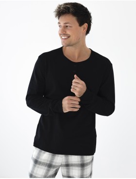 Мужская пижама Sensis CHARLES, Цвет: черный, Размеры: M