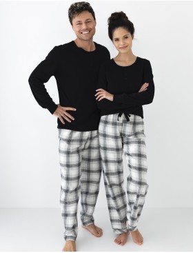 Мужская пижама Sensis CHARLES, Цвет: черный, Размеры: M, изображение 3