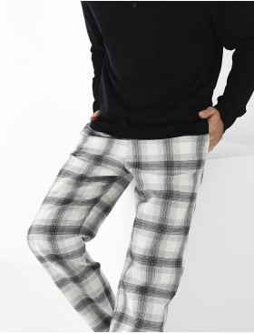 Мужская пижама Sensis CHARLES, Цвет: черный, Размеры: M, изображение 4