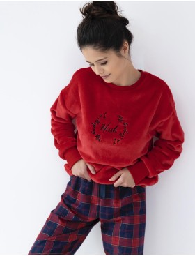 Домашний комплект Sensis CORDELIA, Цвет: бордовый, Размеры: M