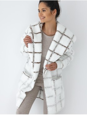 Теплый кардиган Sensis DELPHINE, Цвет: белый, Размеры: L/XL, изображение 4