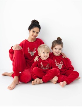 Теплая пижама Sensis HARRIET, Цвет: красный, Размеры: M, изображение 3