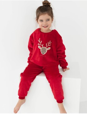 Детская пижама Sensis HARRIET KIDS, Цвет: красный, Размеры: 110-116, изображение 3