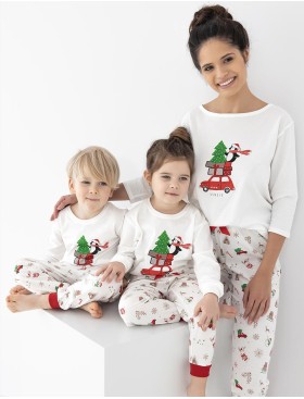Детская пижама Sensis LILLIAN KIDS, Цвет: белый, Размеры: 122-128, изображение 2