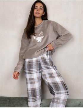 Домашний комплект Sensis MILOU, Цвет: бежевый, Размеры: M, изображение 2