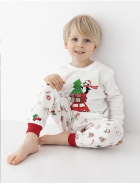 Детская пижама Sensis OLIVER KIDS, Цвет: белый, Размеры: 122-128, изображение 3