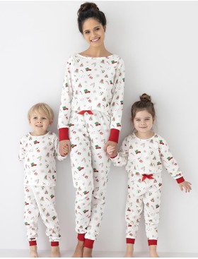 Женская пижама Sensis SAMANTHA, Цвет: белый, Размеры: M, изображение 2