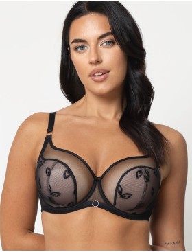 Бюстгальтер полумягкий Subtille MADLEN BLACK semi-soft, Цвет: черный, Размеры: 70I, изображение 4