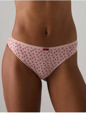 Набор трусов стрингов Ysabel Mora 19010 (2 шт) розовый + бордовый, Цвет: розовый + бордовый, Размеры: S, изображение 2