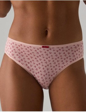 Набор трусов слипов Ysabel Mora 19011 MIDI (2 шт) розовый + бордовый, Цвет: розовый + бордовый, Размеры: S