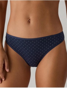 Набор низких трусов слипов Ysabel Mora 19014 MINI (2 шт) синий + амарант, Цвет: синий + амарант, Размеры: S