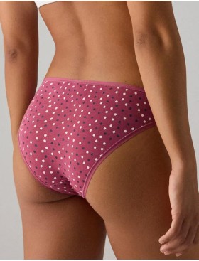 Набор низких трусов слипов Ysabel Mora 19014 MINI (2 шт) синий + амарант, Цвет: синий + амарант, Размеры: S, изображение 4