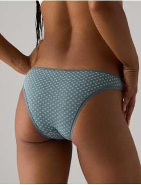 Набор трусов бразилиана Ysabel Mora 19016 (2 шт) серо-голубой + белый, Цвет: серо-голубой + белый, Размеры: S, изображение 3