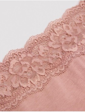 Хлопковые трусы стринги Ysabel Mora 19032 пыльная роза, Цвет: пыльная роза, Размеры: S, изображение 3