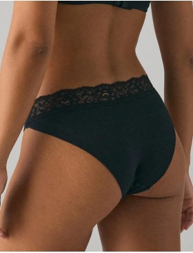 Низкие трусы слипы Ysabel Mora 19033 MINI черный, Цвет: черный, Размеры: S, изображение 2